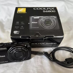 Nikon Coolpix S6800 16 0 Mega Pixels 12X Optical Zoom Compact Digital Camera Dv zE