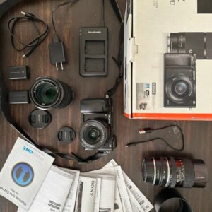 Sony Alpha A6000 E Mount Camera Kit Bundle Bi LP