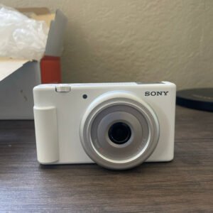 Sony White Zv 1F Digital Camera Ak os