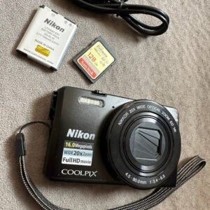 Nikon Coolpix S7000 16 Mp Compact Digital Camera Black Cx Gy