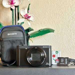 Sony Cyber Shot Dsc Wx500 Digital Camera Black 18 2Mp 30X Optical Zoom Vlogging Ad hq
