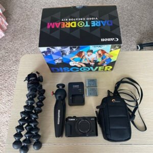 Canon Powershot G7X Mark Ii Digital Camera Video Creator Kit Bundle Zn Yc