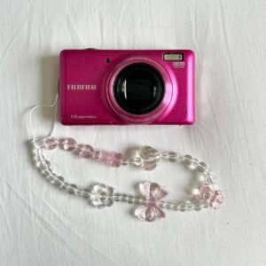 Vintage Fujifilm Finepix T350 14Mp Pink Digital Camera Nv Vg