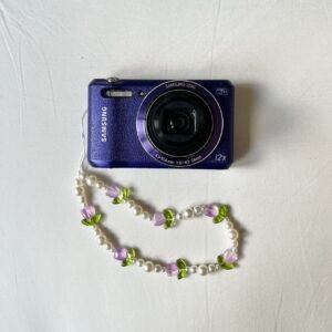 Vintage Samsung Wb35F 16 2Mp Purple Digital Camera Qb yO