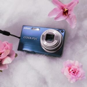 Blue Nikon Coolpix S550 Digital Camera Fb vo