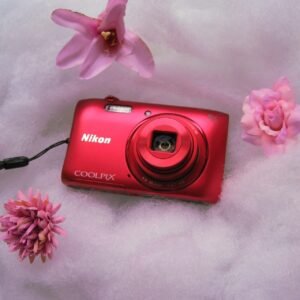 Red Nikon Coolpix S3600 Digital Camera Df pX