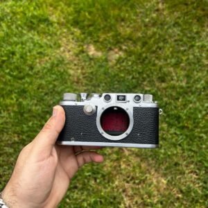 RARE Leica IIIc stepper red curtain 35mm rangefinder film camera body