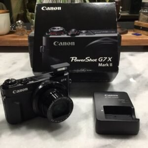 Canon PowerShot G7 X Mark II 20.1 MP Compact Digital Camera - Black