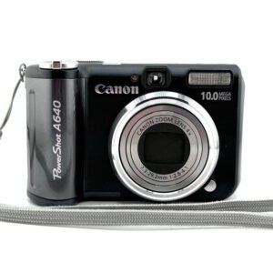 Canon PowerShot A640 Digital Camera Gray 10MP 4x Zoom