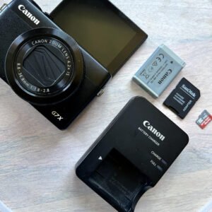 Canon PowerShot G7 X Mark I Black 4.2x Optical Zoom 20.2 MP Digital Camera