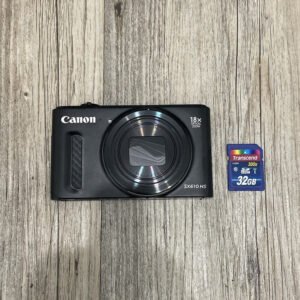 Canon PowerShot SX610 HS Wi-Fi 20.2MP Digital Camera - Black